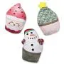 Fringe Studio Mini Dog Toy Set, Gingerbread Fringe Studio Mini Dog Toy Set, Gingerbread