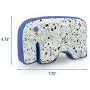 Now House for Pets by Jonathan Adler Canvas Terrazzo Giraffe Chew Toy