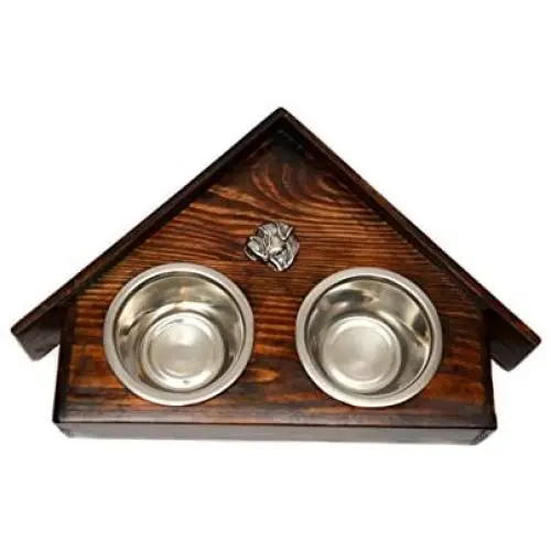 Bullmastiff, a Dogs Bowl with a Relief from ArtDog Bullmastiff, a Dogs Bowl with a Relief from ArtDog