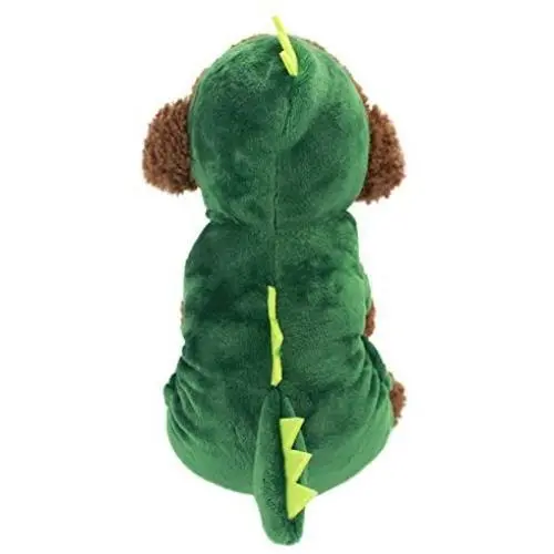 Idepet Dogs Clothes Small Pet Costume Halloween Dinosaur Costume Dog Clothing Puppy Outfits Funny Apperal (XXL) Idepet Dogs Clothes Small Pet Costume Halloween Dinosaur Costume Dog Clothing Puppy Outfits Funny Apperal (XXL)