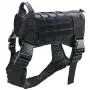DGSD Outdoor Tactical Dog Harness Military Training Patrol Service Dog Vest,Adjustable Working Dog Vest with Handle for Training Hiking Outdoor Sports,A,XL DGSD Outdoor Tactical Dog Harness Military Training Patrol Service Dog Vest,Adjustable Working Dog Vest with Handle for Training Hiking Outdoor Sports,A,XL