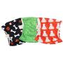 PETTING IS CARING Male Dog Wraps Washable & Reusable Belly Band Diapers Materials Durable Machine Washable - 3 Pack Set (New, S)