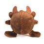 LOONEY TUNES Warner Brothers Brown Plush Dog Toy for All Dogs, Squeak Toy for Dogs, Cartoon Character Soft Plush Stuffed Dog Toy