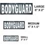 Doggie Stylz Set of 2 Reflective Body Guard Removable Patches for Service Dog Harnesses & Vests.