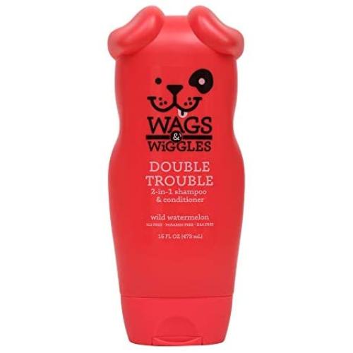 Wags & Wiggles Kiddie Puppy Shampoo in Powder Fresh Scent | Tearless Puppy and Dog Shampoo