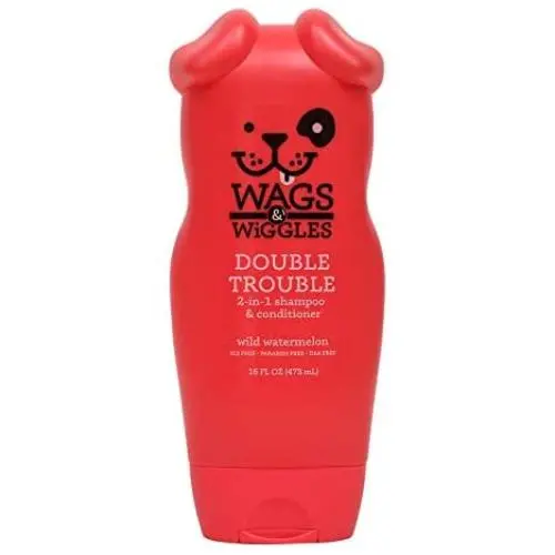 Wags & Wiggles Kiddie Puppy Shampoo in Powder Fresh Scent | Tearless Puppy and Dog Shampoo