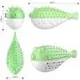 ALAIX Cat Catnip Interactive Chewing Toy, Dental Care Toothbrush for Kitten Kitty Teeth Cleaning, Leaky Food Device, Fish Shape Pet Toy - Oral Care Natural Silicone ALAIX Cat Catnip Interactive Chewing Toy, Dental Care Toothbrush for Kitten Kitty Teeth Cleaning, Leaky Food Device, Fish Shape Pet Toy - Oral Care Natural Silicone
