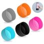Supkiir Water Bottle Boot, 5 Pieces 32oz-40oz Silicone Sleeve Protective Anti-Slip Bottom Cover Pet Feeding Bowl for Dog Cat