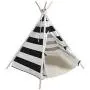 Penck Pet Teepee Dog & Cat Bed - Portable Dog Tents & Pet Houses with Thick Cushion & Blackboard, 24 Inch Tall, for Pets Up to 15lbs Penck Pet Teepee Dog & Cat Bed - Portable Dog Tents & Pet Houses with Thick Cushion & Blackboard, 24 Inch Tall, for Pets Up to 15lbs