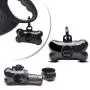 Ergode Poop Bag Dog Pet Waste Bags with Dispenser and Leash Clip, Standard and EPI Additive (600, Black)