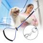 HelloCreate Dog Cat Grooming Single Noose Hoop for Pet Table Arm Bath Tub