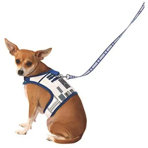 Rubies Star Wars Classic R2D2 Pet Leash with Harness Rubies Star Wars Classic R2D2 Pet Leash with Harness