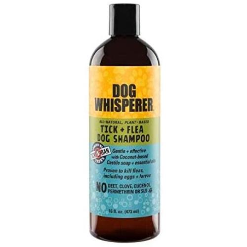 YAYA ORGANICS Dog Whisperer Tick + Flea Dog Shampoo