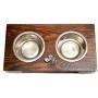 Springer Spaniel, a Dogs Bowl with a Relief from ArtDog