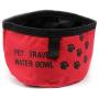 LEPENN Pet Supply Affordable Dog Pet Training Bait Bag Water Resistant Pouch for Treats or Toys (Red)