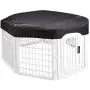 Amazon Basics Mesh Fabric Top Cover for Plastic Pet Pen (Various Sizes) Amazon Basics Mesh Fabric Top Cover for Plastic Pet Pen (Various Sizes)