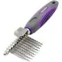 Dematting Comb By Hertzko – Long Blades with Safety Edges – Great for Cutting and Removing Dead, Matted or Knotted Hair