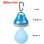 OCSOSO Dog Water Bottle Portable Silicone Folding Pets Bowl Travel Pet Canteen Outdoor Collapsing Water Feeding Bottles Kettle with Carabiner Clip for Dogs Cats 200ML 400ML.