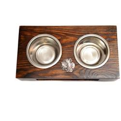 Mastino Napolitano, Neapolitan Mastiff, a Dogs Bowl with a Relief from ArtDog
