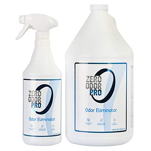 Zero Odor Pro - Commercial Strength Odor Eliminator Bundle - Neutralizer, Deodorizer, Smell Remover