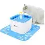 isYoung Pet Water Fountain, 84Oz/2.5L Super Quiet Automatic Electric Water Dispenser, Healthy and Hygienic Cat Drinking Fountain with 2 Replacement Filters for Dogs, Cat and Small Animals