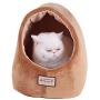 Aeromark International Armarkat Cave Shape Pet Cat Beds for Cats and Small Dogs-Waterproof and Skid-Free Base