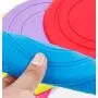 Frisbee Rubber, Tooth Resistant Dog Training Toy, Sport Disc for Outdoors Beach Backyard Sports Play Discs (5 Pcs),5pcs,18cm Frisbee Rubber, Tooth Resistant Dog Training Toy, Sport Disc for Outdoors Beach Backyard Sports Play Discs (5 Pcs),5pcs,18cm