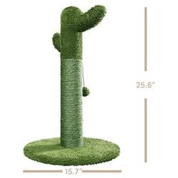 PetnPurr Cactus Cat Scratcher – Protect Your Furniture with Natural Sisal Scratching Posts and Pads