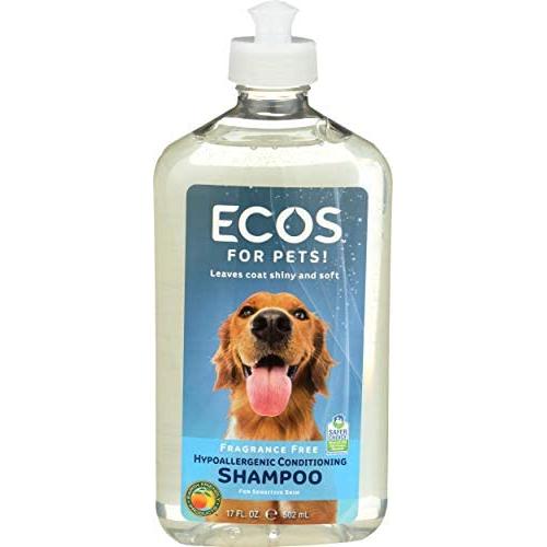 ECOS Fragrance Free Pet Shampoo, 17 FZ