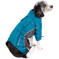 DogHelios Blizzard Full-Bodied Adjustable and 3M Reflective Dog Jacket