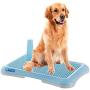 MXCELL Training Pads Toilet for Puppies Square Pet Training Toilet with Tray for Dogs Potty Trainer Indoor Outdoor