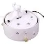 ROSE CREATE 1.3L Ceramic Cat Drinking Water Fountain Bowl, Upgraded USB Charging Smooth Porcelain Electric Pet Water Dispenser for Cats/Dogs with Quiet Pump, 5 Filters - White Sitting Deer ROSE CREATE 1.3L Ceramic Cat Drinking Water Fountain Bowl, Upgraded USB Charging Smooth Porcelain Electric Pet Water Dispenser for Cats/Dogs with Quiet Pump, 5 Filters - White Sitting Deer
