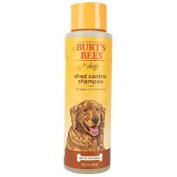 Burts Bees for Dogs Natural Shed Control Shampoo with Omega 3s and Vitamin E