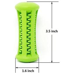 Petpany Dog Toy Ball Healthy Teeth Bite Resistan Keep The Weight Rod Dog Chew Ball for Pet Teeth Cleaning & Education
