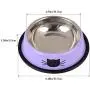 Legendog 2Pcs Cat Bowl Pet Bowl Stainless Steel Cat Food Water Bowl Non-Slip Rubber Base Small Pet Bowl Cat Feeding Bowls Set Legendog 2Pcs Cat Bowl Pet Bowl Stainless Steel Cat Food Water Bowl Non-Slip Rubber Base Small Pet Bowl Cat Feeding Bowls Set