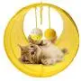Anxyuan Collapsible Cat Tunnel Tube Outdoor Portable Cat Tent Small Animal Enclosure Hideaway Playhouse Great Toy with Balls for Rabbit Kitten Kitty Puppy Anxyuan Collapsible Cat Tunnel Tube Outdoor Portable Cat Tent Small Animal Enclosure Hideaway Playhouse Great Toy with Balls for Rabbit Kitten Kitty Puppy