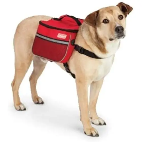 Coleman Dog Backpack Saddle with Leash Ring and Lift Strap - Hound Pack, Travel Gear, Hiking Pouch, and Camping Accessory for Dogs Coleman Dog Backpack Saddle with Leash Ring and Lift Strap - Hound Pack, Travel Gear, Hiking Pouch, and Camping Accessory for Dogs