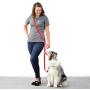 Blue-9 Pet Products Lead Multi-Function Dog Leash, Double Attachment 6 Foot Adjustable Leash for Dogs