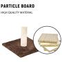 Poils bebe Cat Scratching Post and Activity Tree Natural Sisal Tower with Round Perch and Plush Ball Furniture Made for Kitten and Small Cat