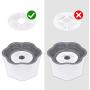 Cat Water Fountain Replacement Filters Sponges 2PCS Carbon Filters Replacement for ENJOY PET Cat and Dog Automatic Flower Water Dispenser