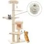 164ft Pet Sisal Twisted Rope for DIY Garden Bundling Decking Pet Scratching Post Cat Tree Toy 0.3inch Beige 164ft Pet Sisal Twisted Rope for DIY Garden Bundling Decking Pet Scratching Post Cat Tree Toy 0.3inch Beige