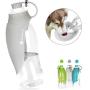 LumoLeaf No Spill Dog Water Bowl + Dog Water Bottle, No-Spill& No-Leak Travel Accessories for Walking, Hiking and Traveling.