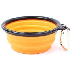 CHIC&TNK Changeable Pet Bowl Toy Foldable Silicone Dog Portable Out Folding Outdoor Travel