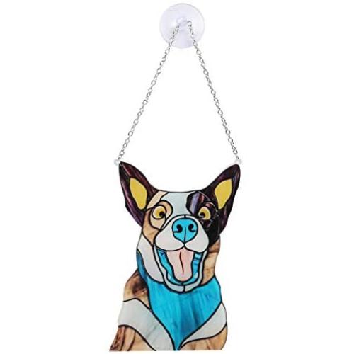 VELIHOME cat Toys,pet Interactive Toys,Interesting Cat/Dog/Dragonfly/Shape Decor Colorful Pendant Home Window Hanging Decoration