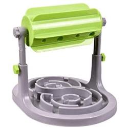 No/Brand Pets Interactive Feeding Food Puzzle Toy,Slow Feeder Funny Pet Game Bloat Pet Training Bowl 25X32X32cm Outdoor