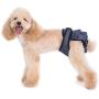 Alfie Pet - Maxine Diaper Dog Sanitary Pantie - Color: Denim, Size: XL