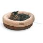 K&H Pet Products Thermo-Snuggle Cup Bomber - Indoor Heated Cat Bed