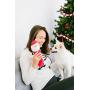 Pearhead Pet Dog Toy, Holiday Stocking Stuffer Christmas Gifts for Pet