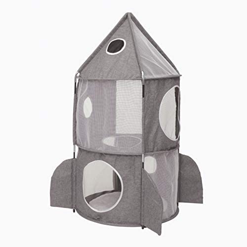 Catit Vesper Rocket Cat Tower, Grey, 42002