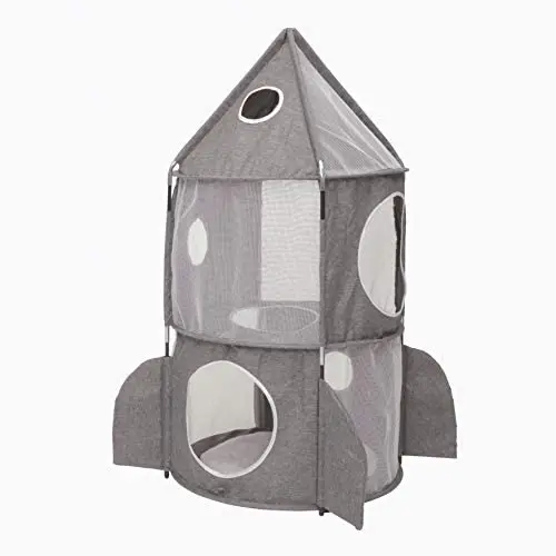 Catit Vesper Rocket Cat Tower, Grey, 42002 Catit Vesper Rocket Cat Tower, Grey, 42002